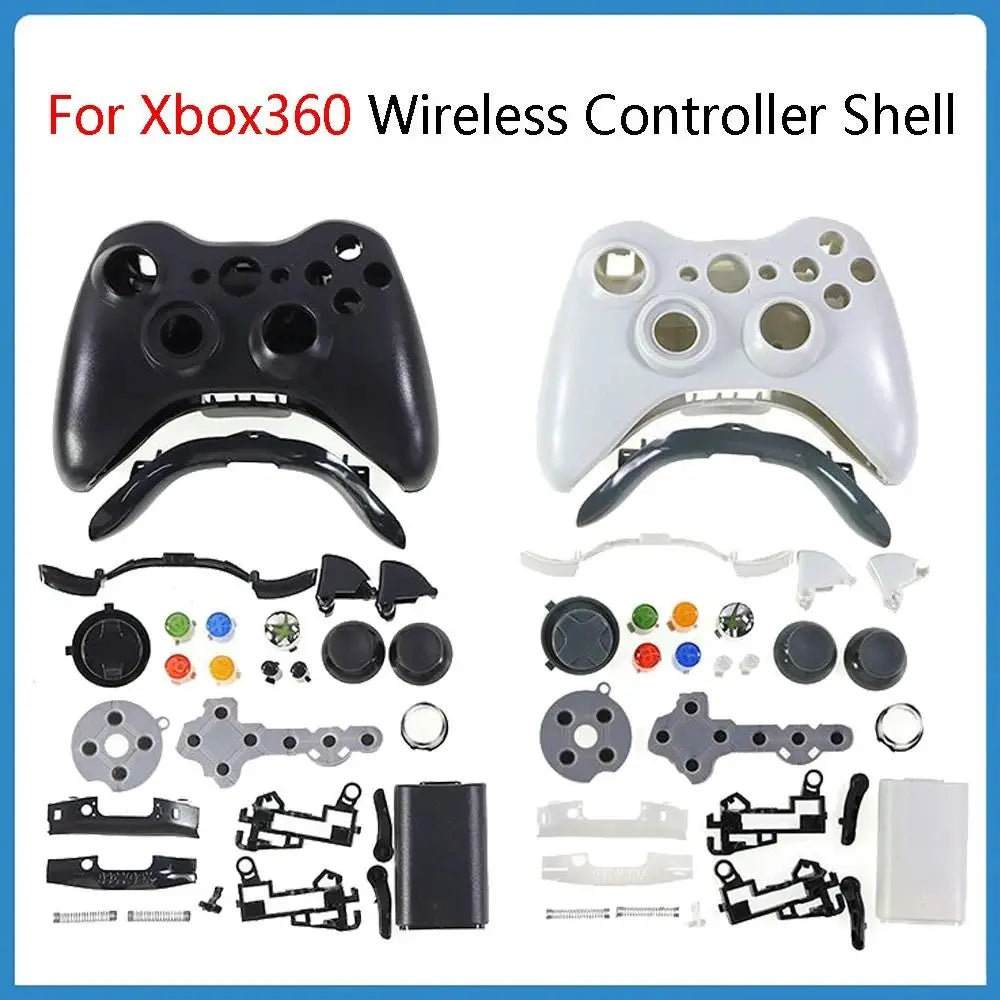 Xbox 360 Wireless Controller Replacement Shell & Faceplate Controller Replacement Shell HIP