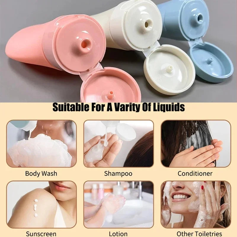 11-Piece Refillable Travel Bottle Set – TSA-Approved Kit Travel Bottle Set HIP