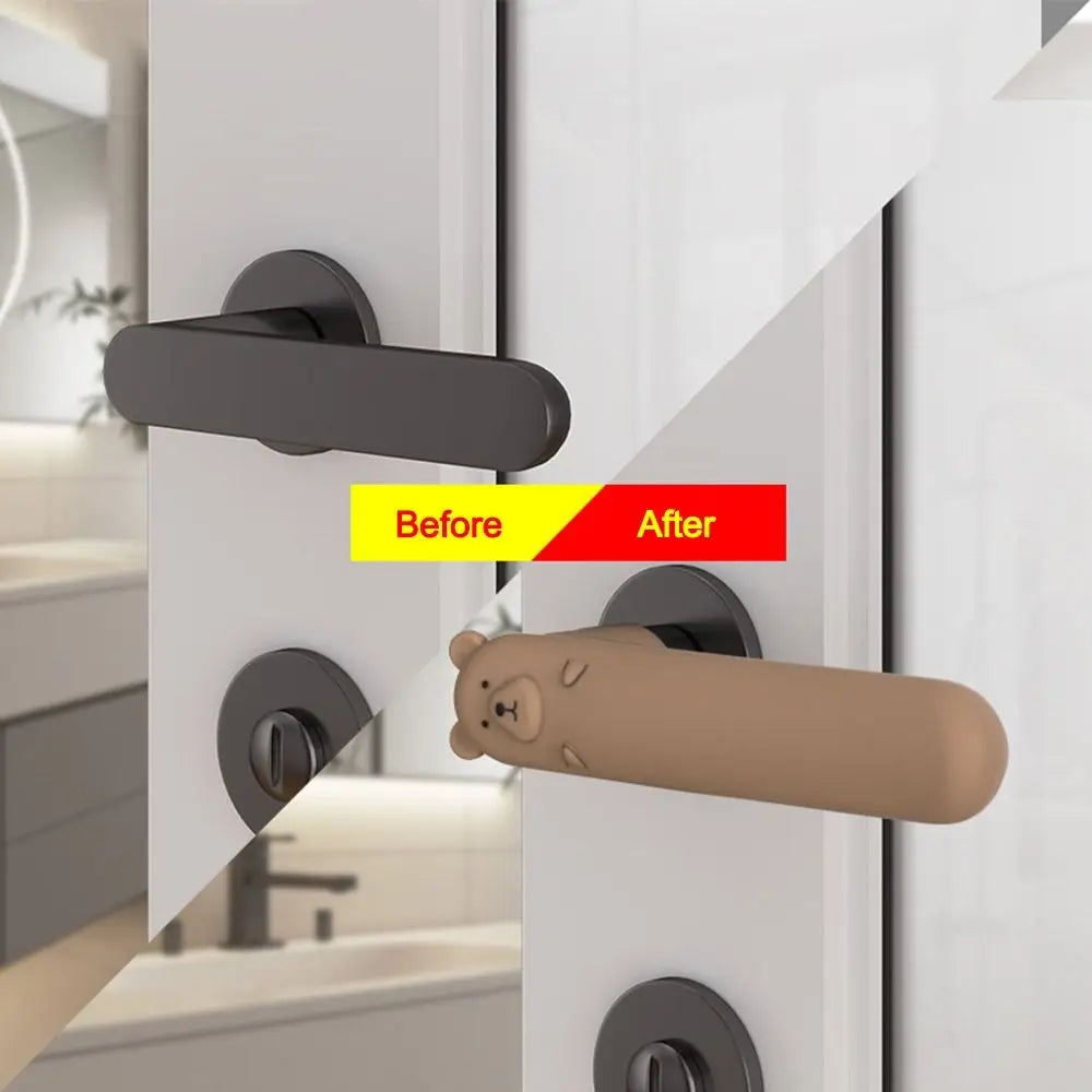 Silicone Door Knob Cover – Anti-Slip & Anti-Static Protector Door Knob Cover HIP