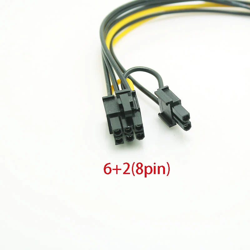 SATA 15-Pin to 8-Pin (6+2) GPU Power Cable Adapter – OULLX GPU Power Cable Adapter HIP