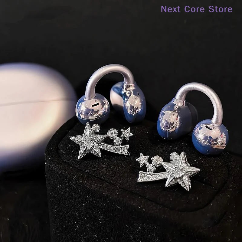Rhinestone Earbud Decoration Clips – Zircon Charm Pair Earbud Decoration Clip HIP