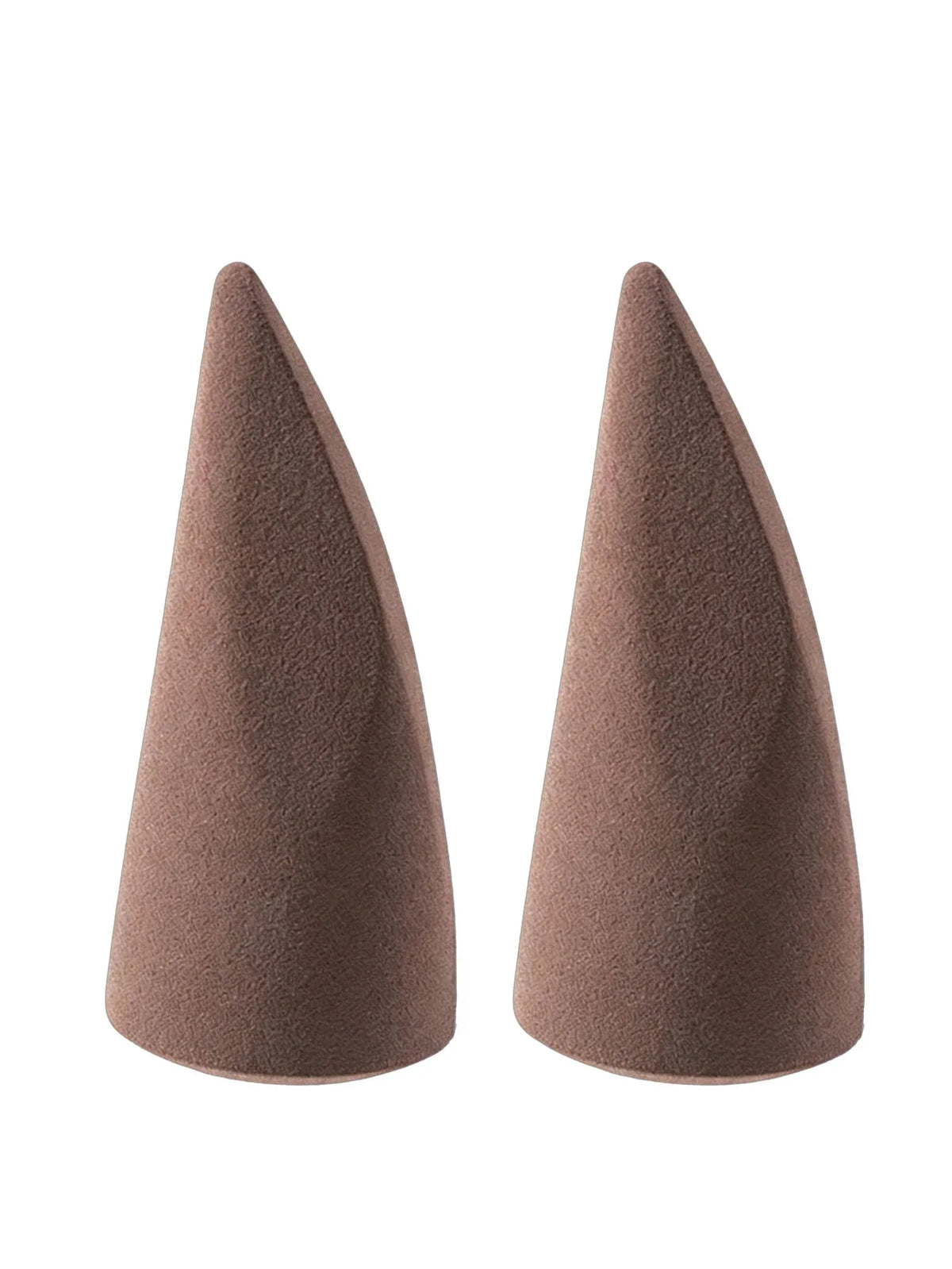 Latex-Free Bevel Cone Makeup Blending Sponge Set | HIP Makeup Blending Sponge HIP 2pcs Brown