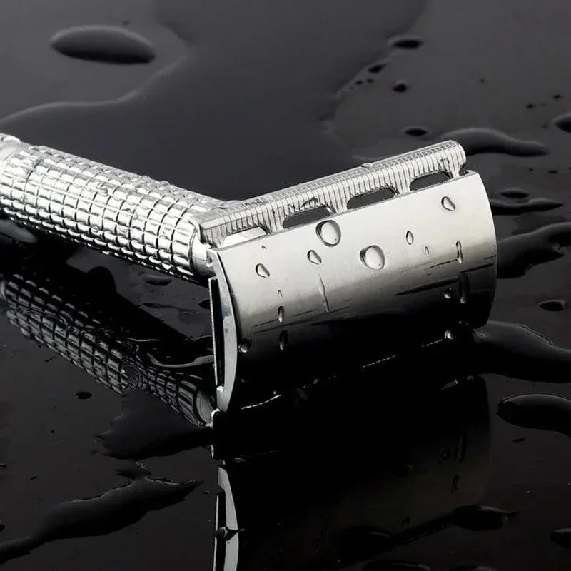 Double Edge Safety Razor Set – Classic Men's Shaving Kit Safety Razor Set HIP