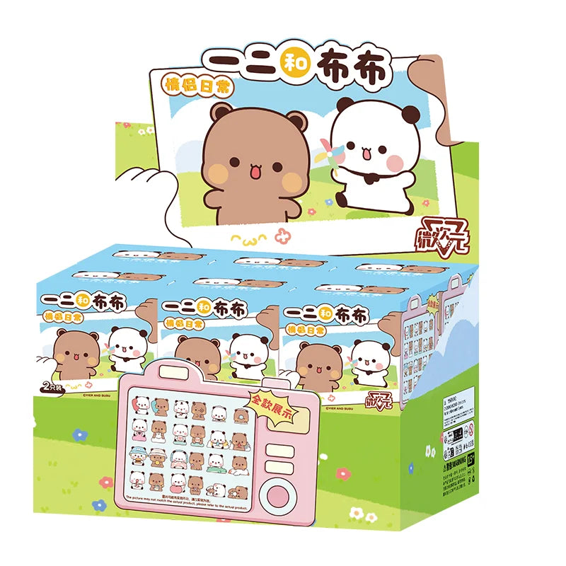 Bubu & Yier Panda Blind Box V3.0 – Random Collectible Figure Blind Box Figure HIP 1 Box Random 12Pcs
