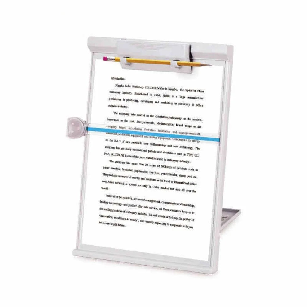 A4 Folding Document Holder – Adjustable Desktop Reading Stand Document Reading Stand HIP