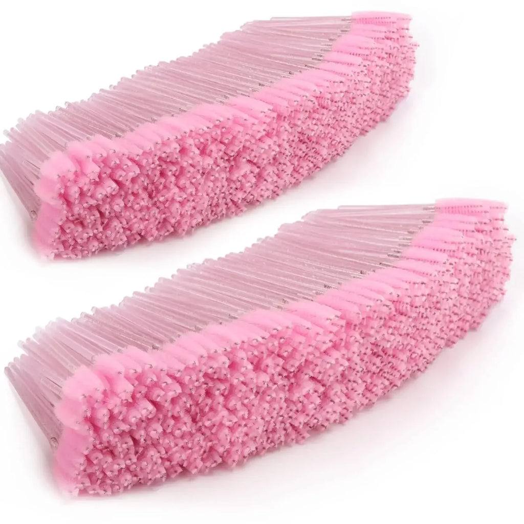 500/1000pcs Disposable Mascara Wands & Spoolie Brushes – RUZOFO Disposable Spoolie Brushes HIP