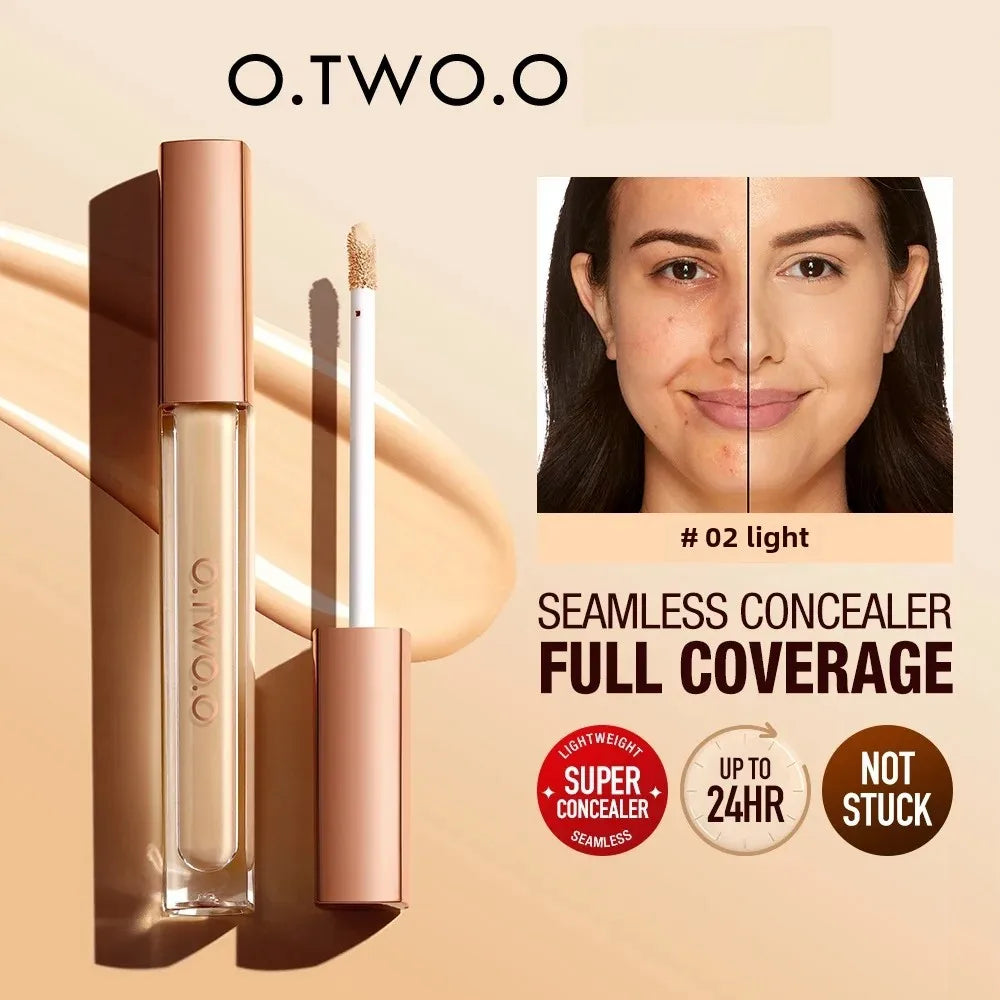 O.TWO.O Full Coverage Concealer Cream – Waterproof & Matte Cream Concealer HIP
