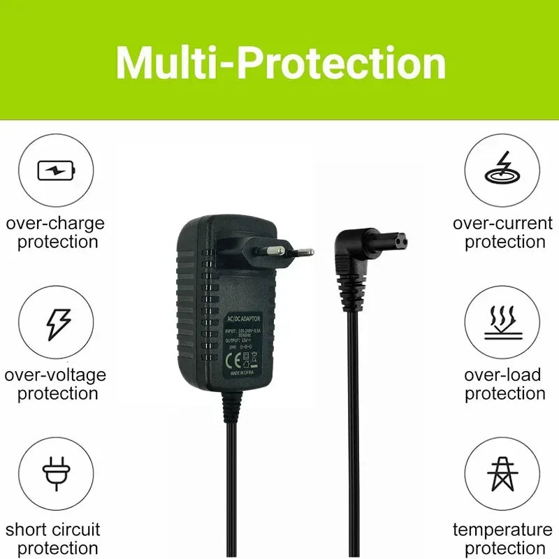 15V Black & Decker Dustbuster Replacement Charger – 2M Vacuum Charger Adapter HIP