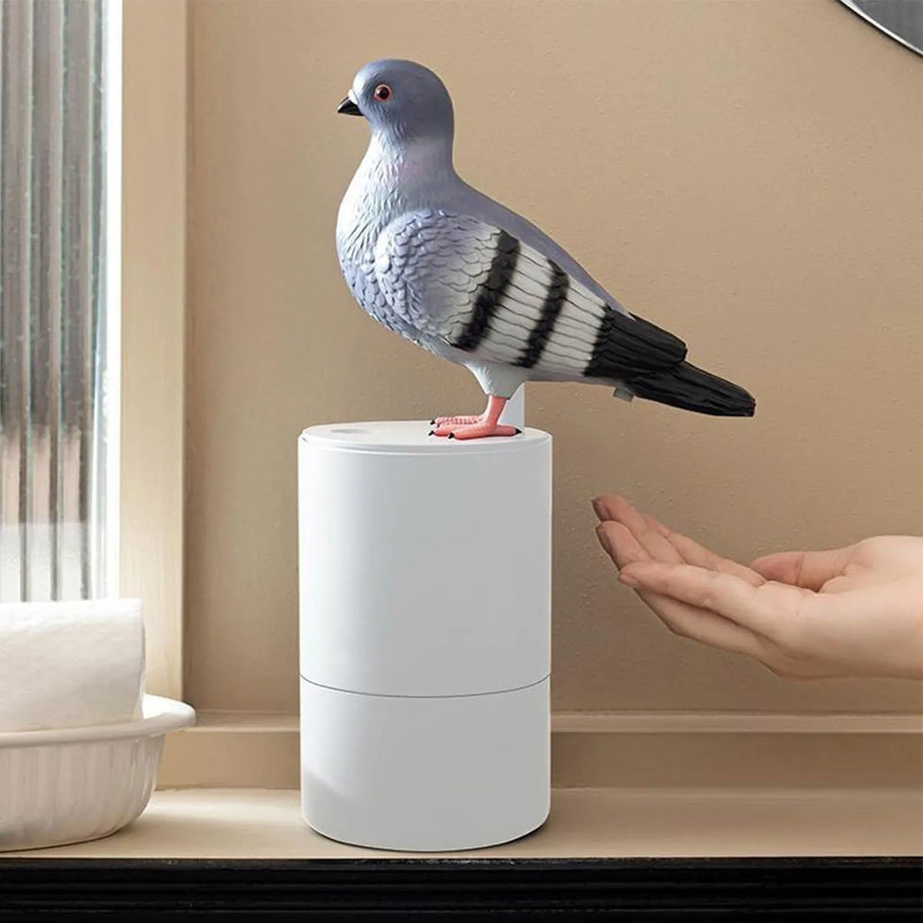 Automatic Foaming Hand Soap Dispenser Blue Bird Touchless Induction Soap Dispenser ABS Refillable for Kitchen Bathroom Hall HIP