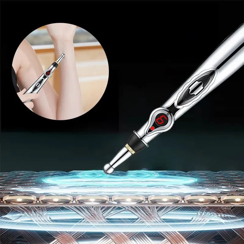 Electronic Pulse Meridian Massage Pen – Soothing & Relaxing Electronic Massage Pen HIP