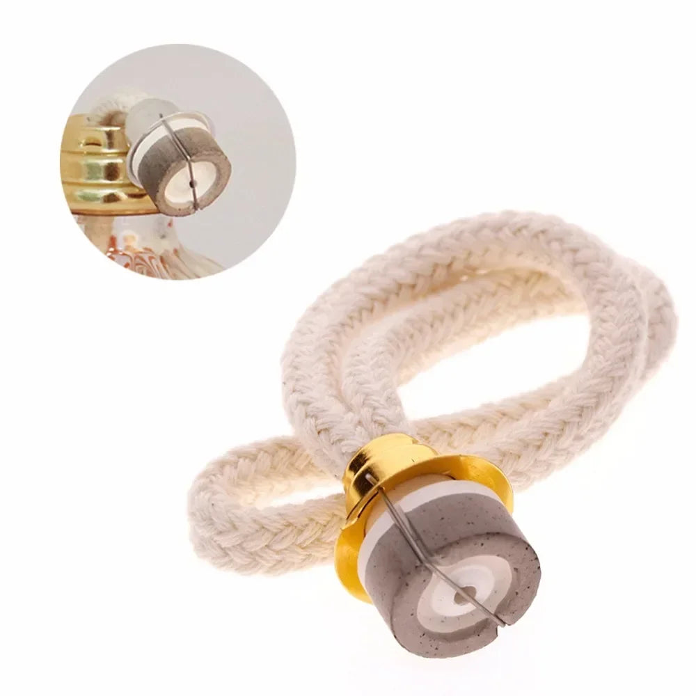 15/22mm Diffuser Aromatherapy Decorations Air Tightly Control Catalytic Burner Oil Lamp Wick Replacement Fragrance Lamps Wick HIP