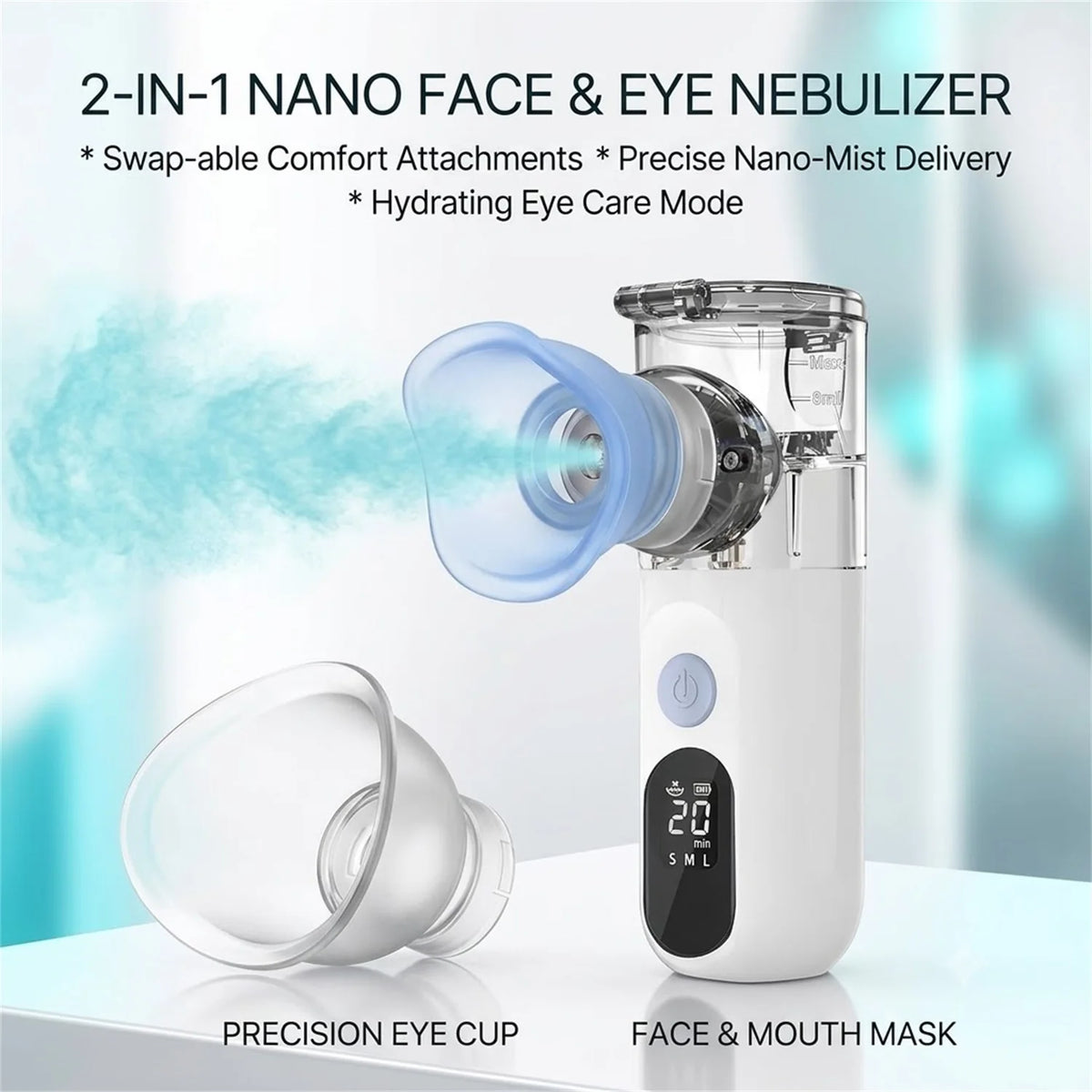 Rechargeable Facial Mist Sprayer – Deep Skin Hydration Facial Mist Sprayer HIP
