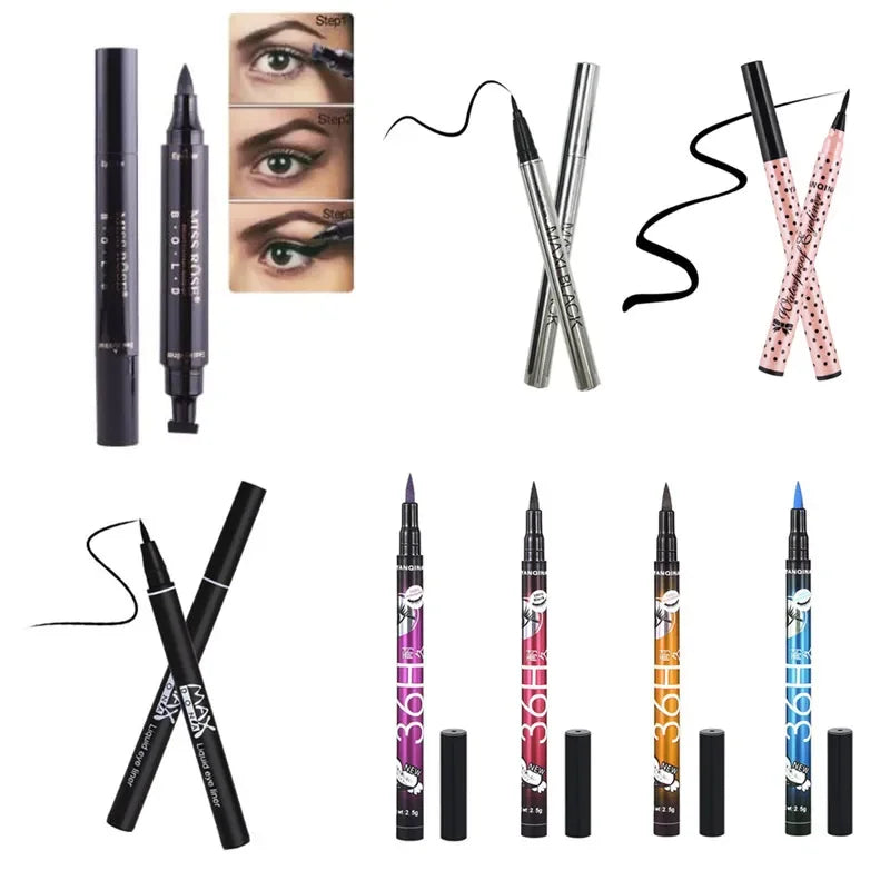 1 PCS Hot Make Up Ultimate Black Liquid Eyeliner Long-lasting Waterproof Eye Liner Pencil Pen Nice Makeup Cosmetic Beauty Tools HIP