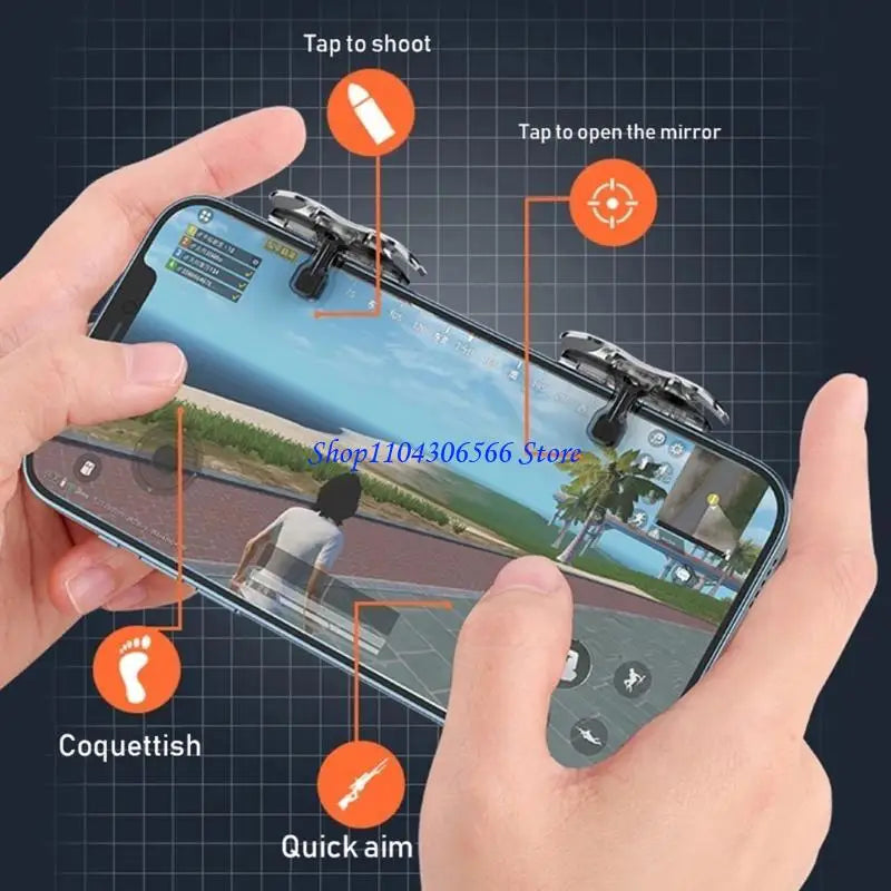Mobile Game Trigger Clip Controller for Smartphones Game Trigger Clip HIP