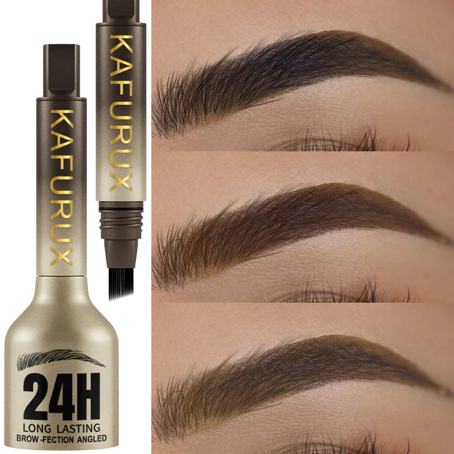 KAFURUX 3D Microblade Eyebrow Dye Cream – Waterproof & Long-Lasting Eyebrow Dye Cream HIP