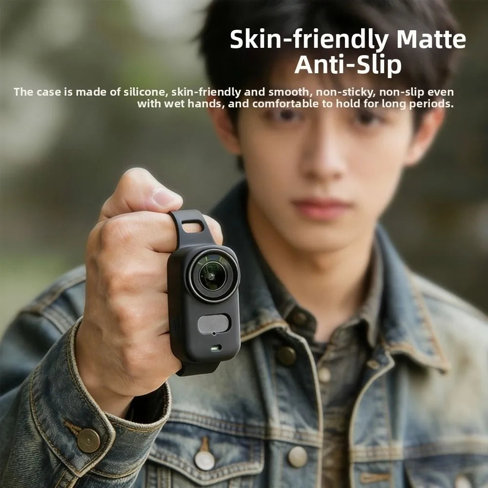 Silicone Wrist Strap & Protective Case for DJI Osmo Nano Camera Wrist Mount HIP