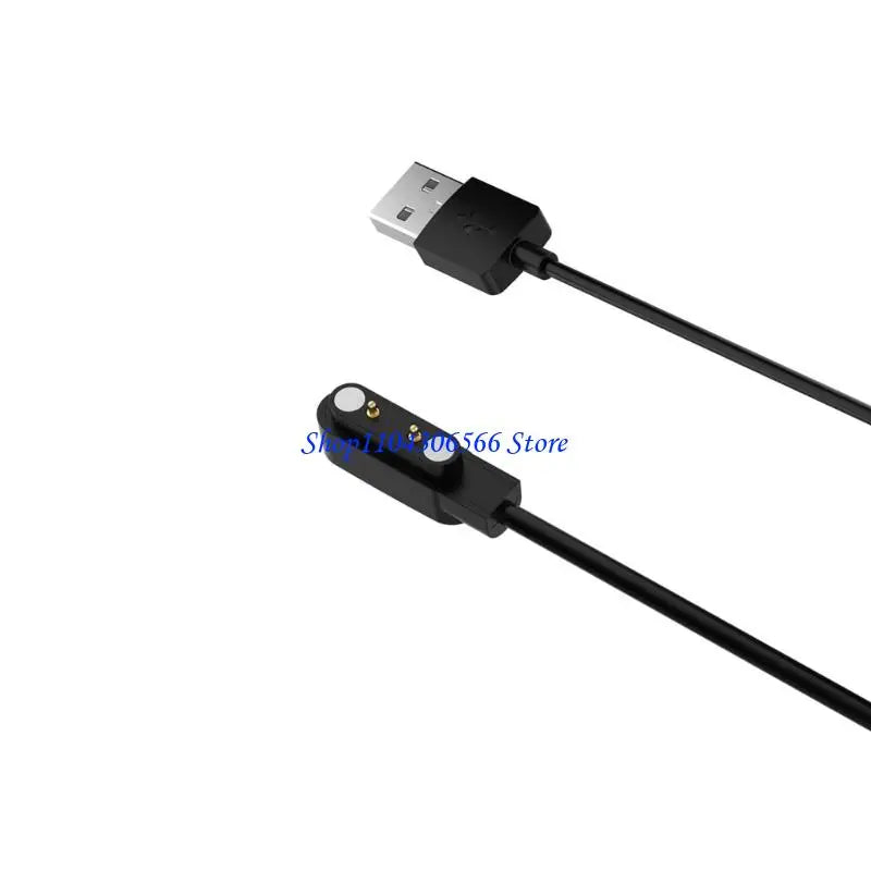 USB 2-Pin Fast Charging Cable for JrTrack 5 Kids Smartwatch Smartwatch Charging Cable HIP Black CN