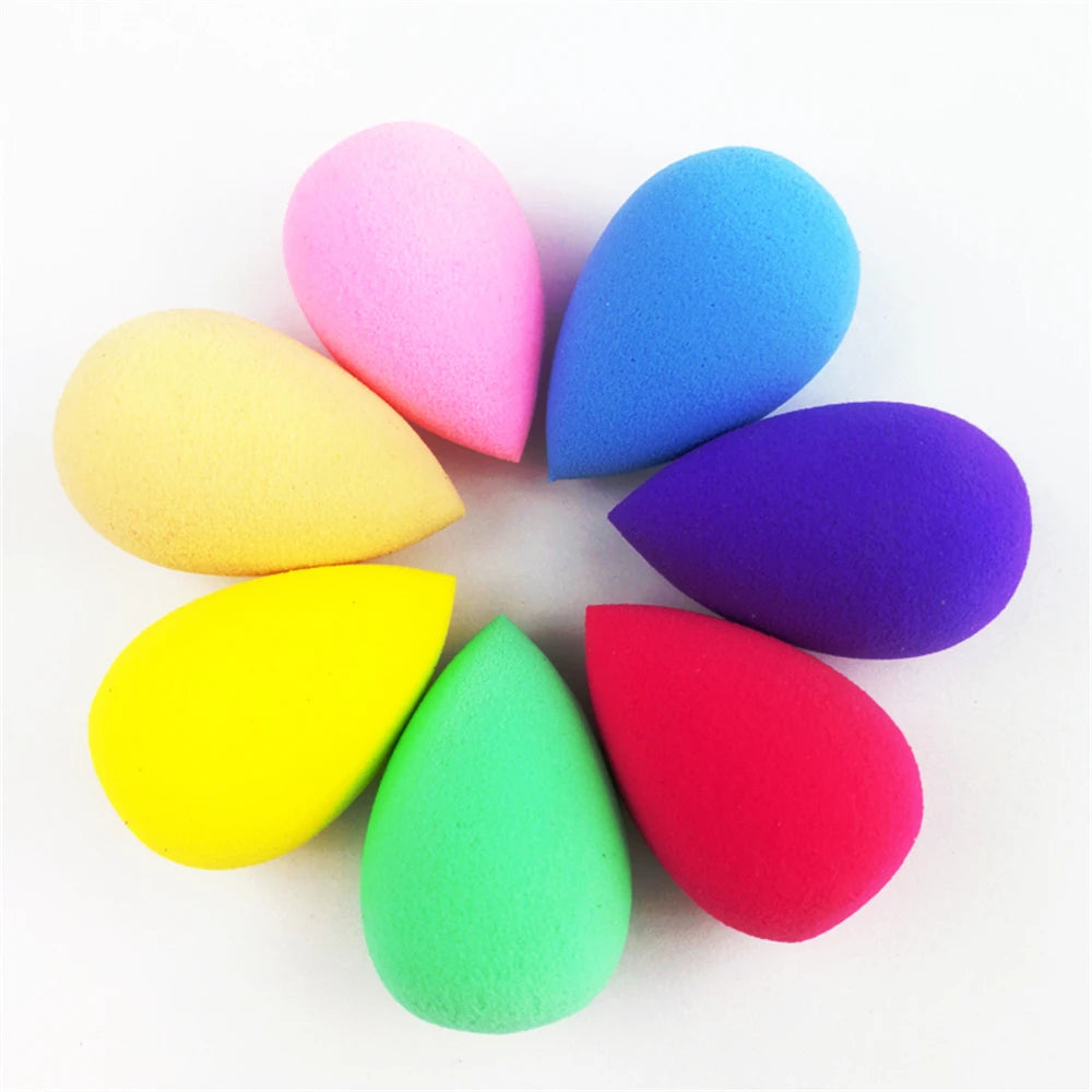 6pcs Mini Makeup Sponge Puff Beauty Powder Sponge for Makeup Concealer Liquid Foundation Face Cosmetic Puff Make Up Sponge HIP