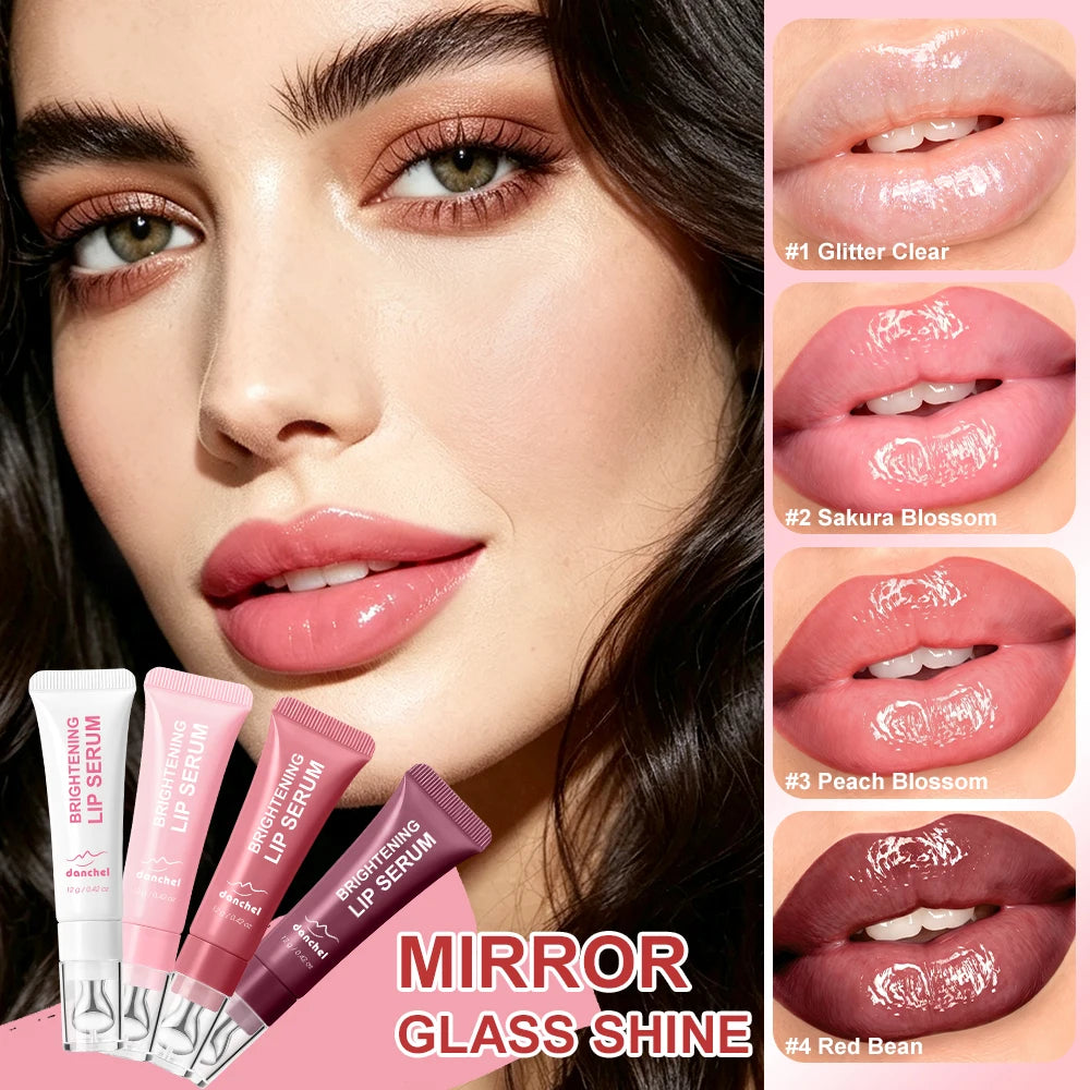Moisturizing Lip Lotion Essence Volumizing Lip Glaze Women's Moisturizing and Moisturizing Natural Lip Gloss Hydrating Lip Gloss HIP