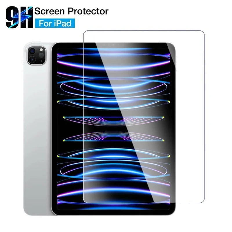 9D Tempered Glass iPad Screen Protector 3-Pack | Multi-Model Tablet Screen Protector HIP