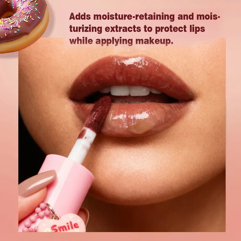 SAM SUGAR Butter Lip Oil – Mirror Glaze, Hydrating & Long-Lasting Butter Lip Oil Gloss HIP