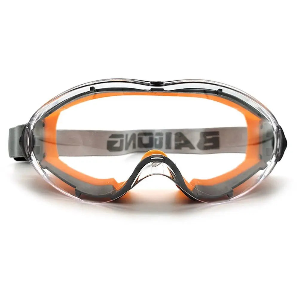Anti-Fog Safety Goggles – Clear Lens, Fits Over Glasses Safety Goggles HIP orange