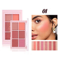 Handaiyan Matte Blush Palette – Contour, Highlight & Blush Powder Blush Palette HIP 1