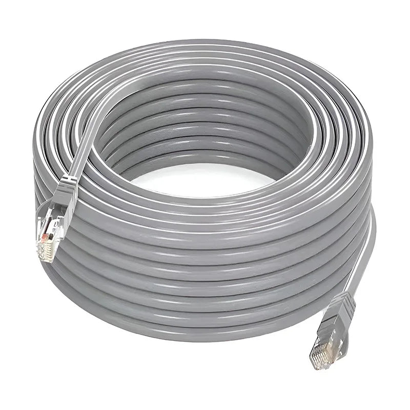 Cat6 RJ45 Ethernet Cable 1000Mbps Gigabit – 0.5M to 10M Ethernet Network Cable HIP Gray 10m
