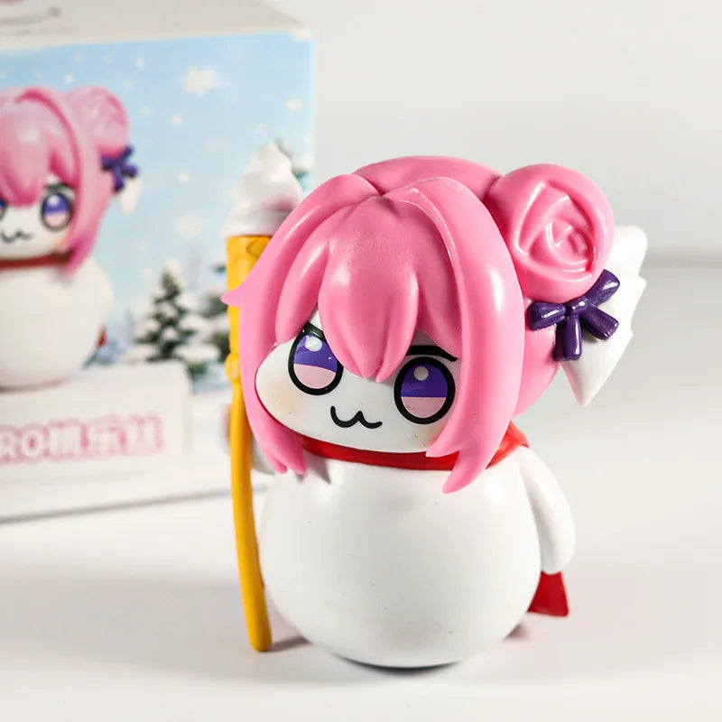 7cm Nikke Doro Snowman Q-Version Anime Figurine – Collectible Anime Figurine HIP