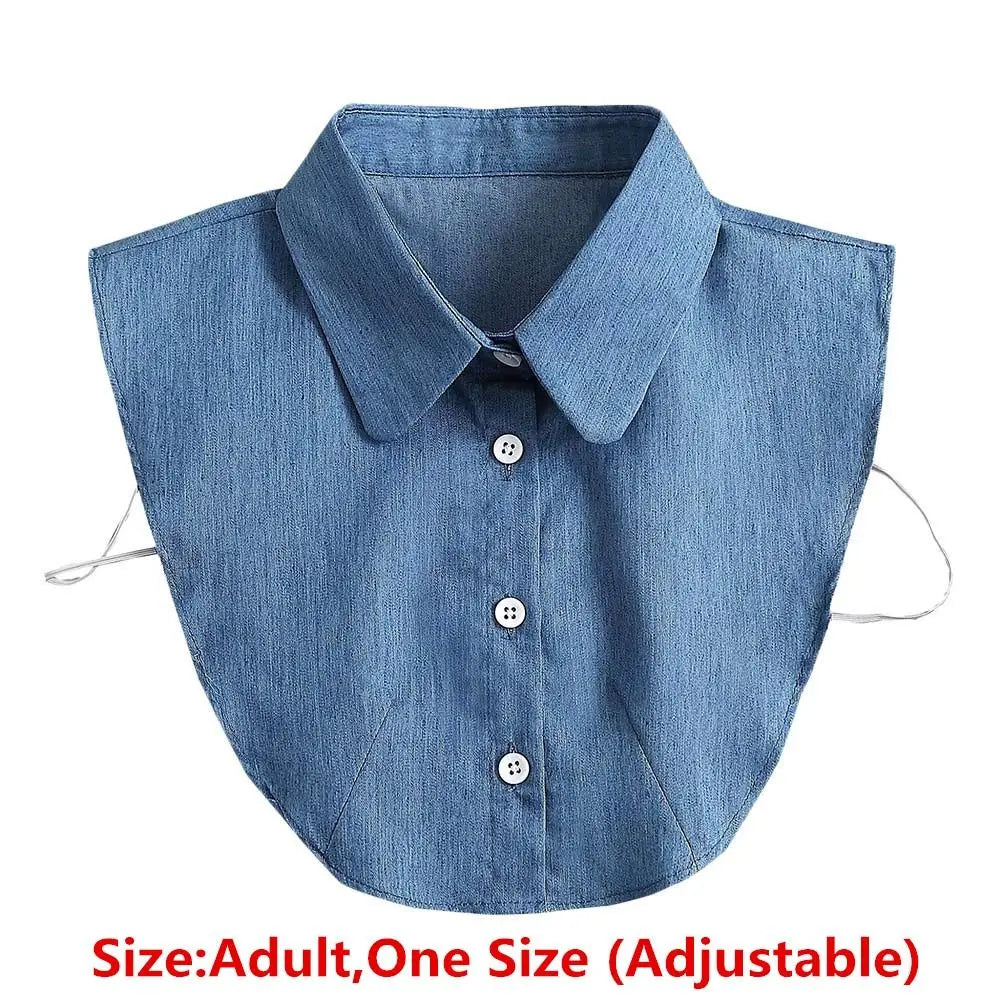 Detachable Fake Collar for Women – Vintage Lapel Neckwear Detachable Collar HIP