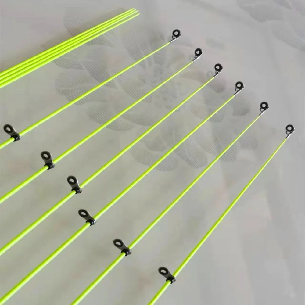 50cm Fiberglass Fishing Rod Tips – 2-Pack, Ice & Baitcast Fishing Rod Tip HIP 3.1mm