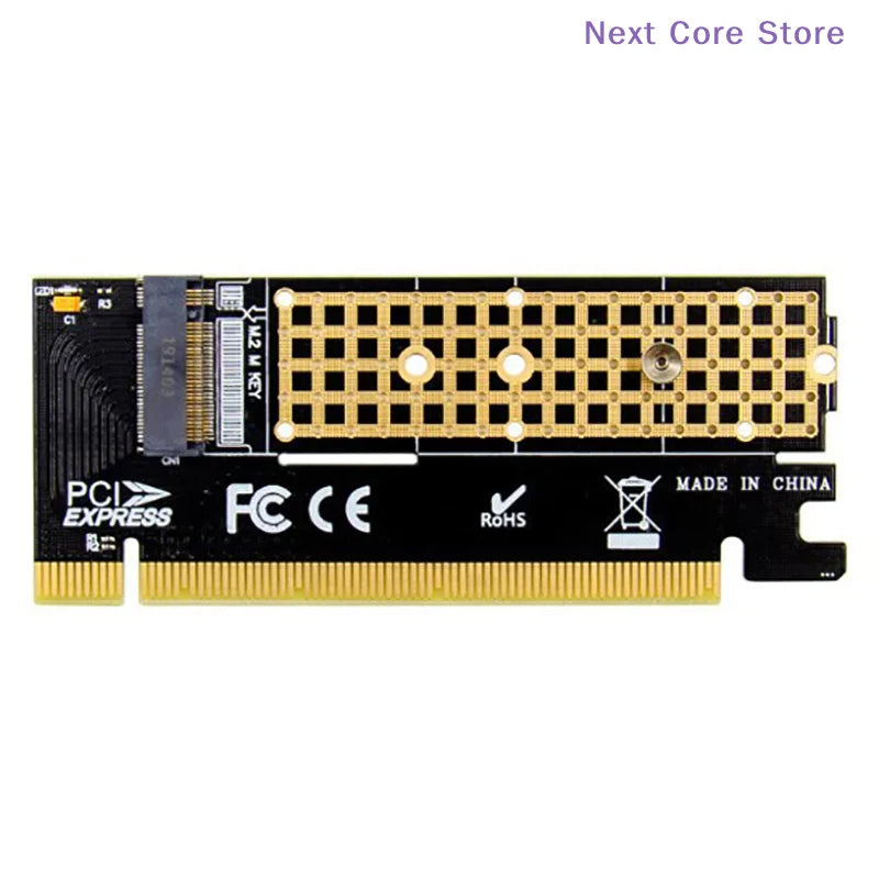 M.2 NVMe to PCIe X16 Adapter Card – M Key 2230–2280 SSD Adapter Card HIP