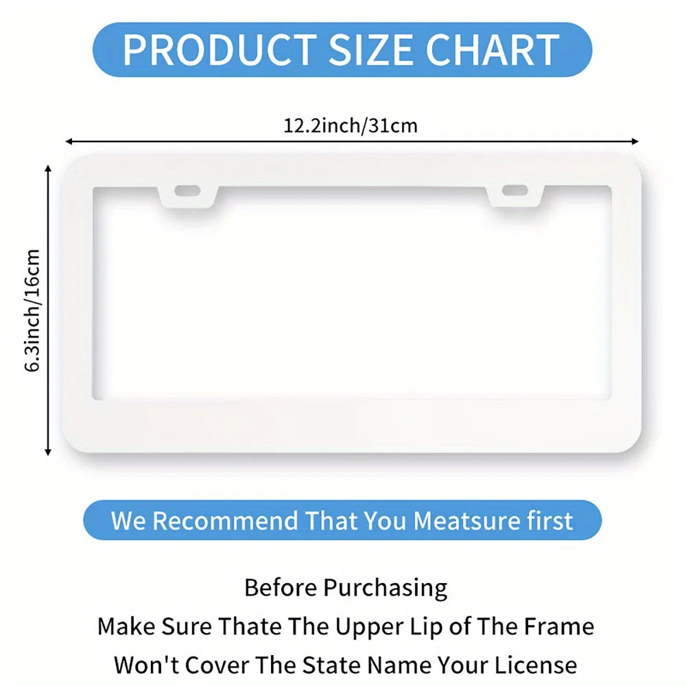 Sea Turtle License Plate Frame – Stainless Steel Ocean Design License Plate Frame HIP