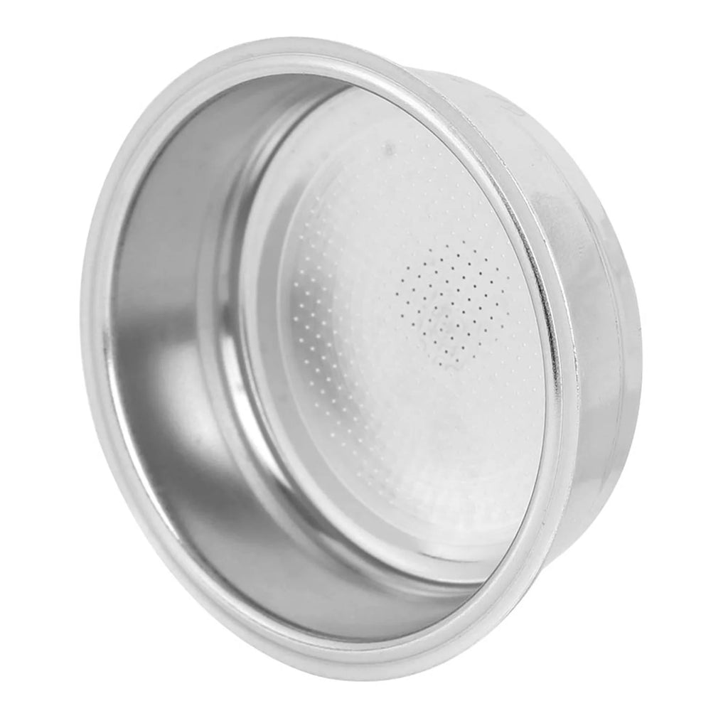 Coffee Machine Strainer Filter Strainer 51mm Single Layer Stainless Steel Coffee Machine Filter Strainer Bowl Fit for DeLonghi HIP