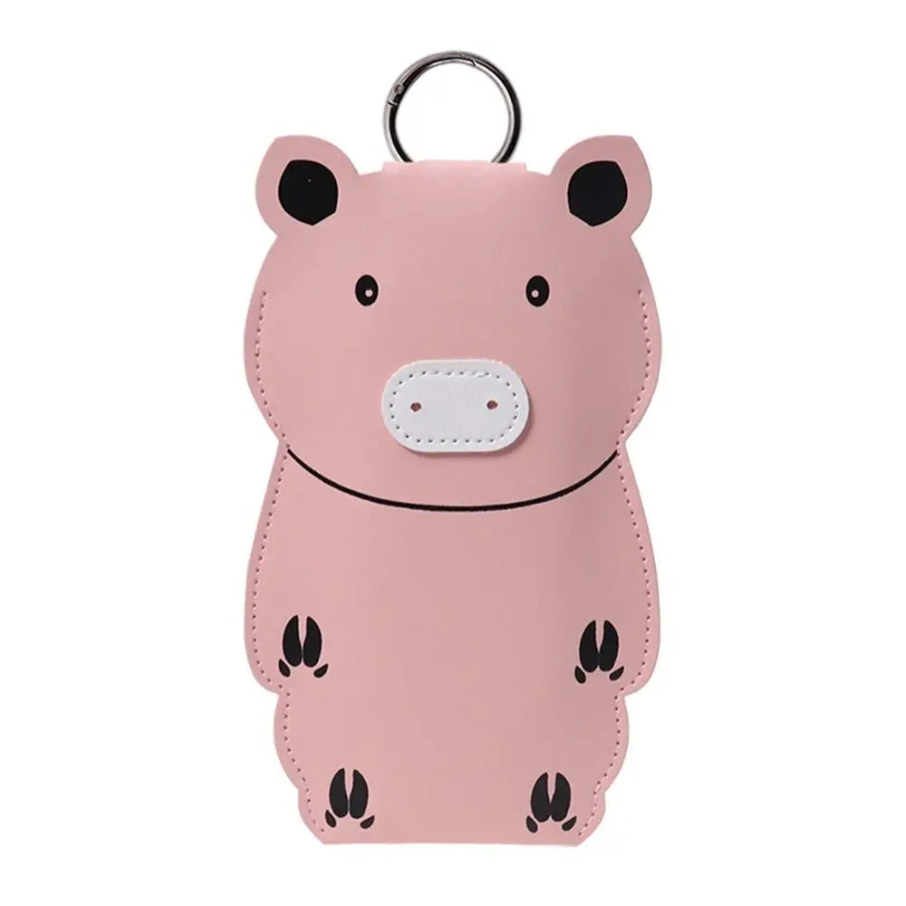 Women's Cartoon PU Leather Glasses Case – Portable Eyewear Pouch Eyewear Storage Case HIP Style 8