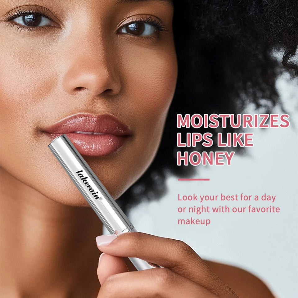 Vitamin E Pink Honey Lipstick Nourishing Moisturizing Tinted Lip Plumping Balm Smooth Enhancing Natural Color Lip Care Makeup HIP