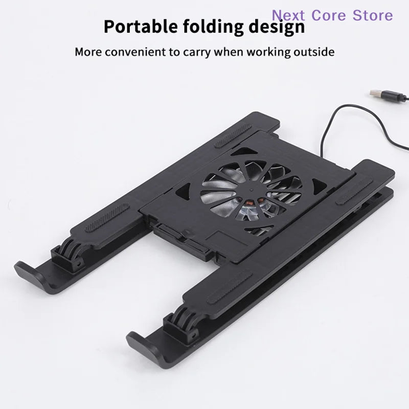 Foldable Laptop Cooling Pad Stand with Fan – Portable Laptop Cooling Stand HIP