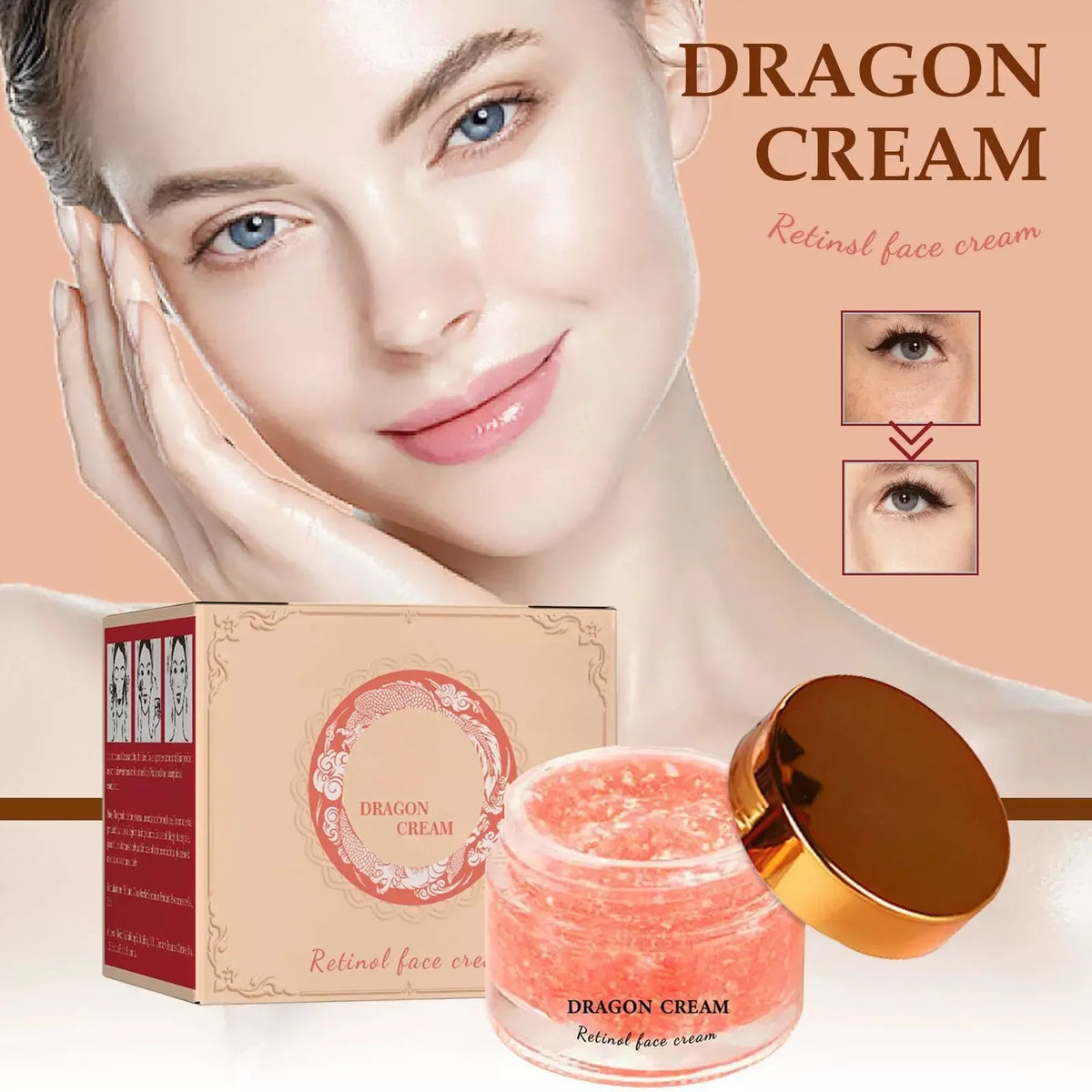 Dragon Blood Moisturizing Face Cream – Nourish & Brighten Face Moisturizer Cream HIP