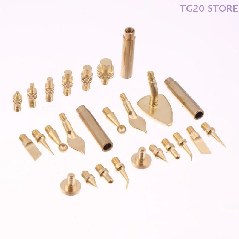 Brass Heat Insert Nut Kit for 3D Printing – M2 to M8 Heat Insert Nut Kit HIP