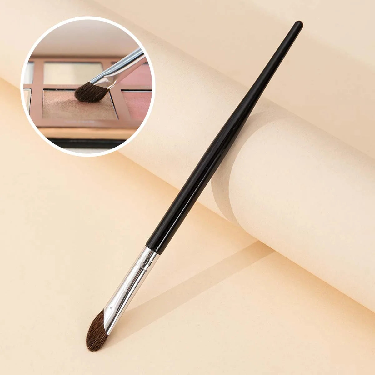 Scythe Beveled Nose Shadow & Highlighter Blending Brush Contour Makeup Brush HIP Scythe Nose Brush