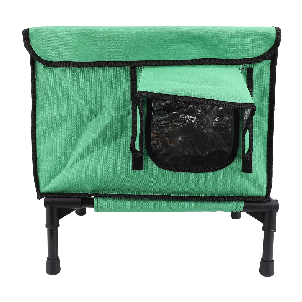 Heated Kitty House Elevated Heated Cat House Warm Weatherproof Insulated Outside Heated Cat Shelter for Outdoor Kitty Puppy HIP