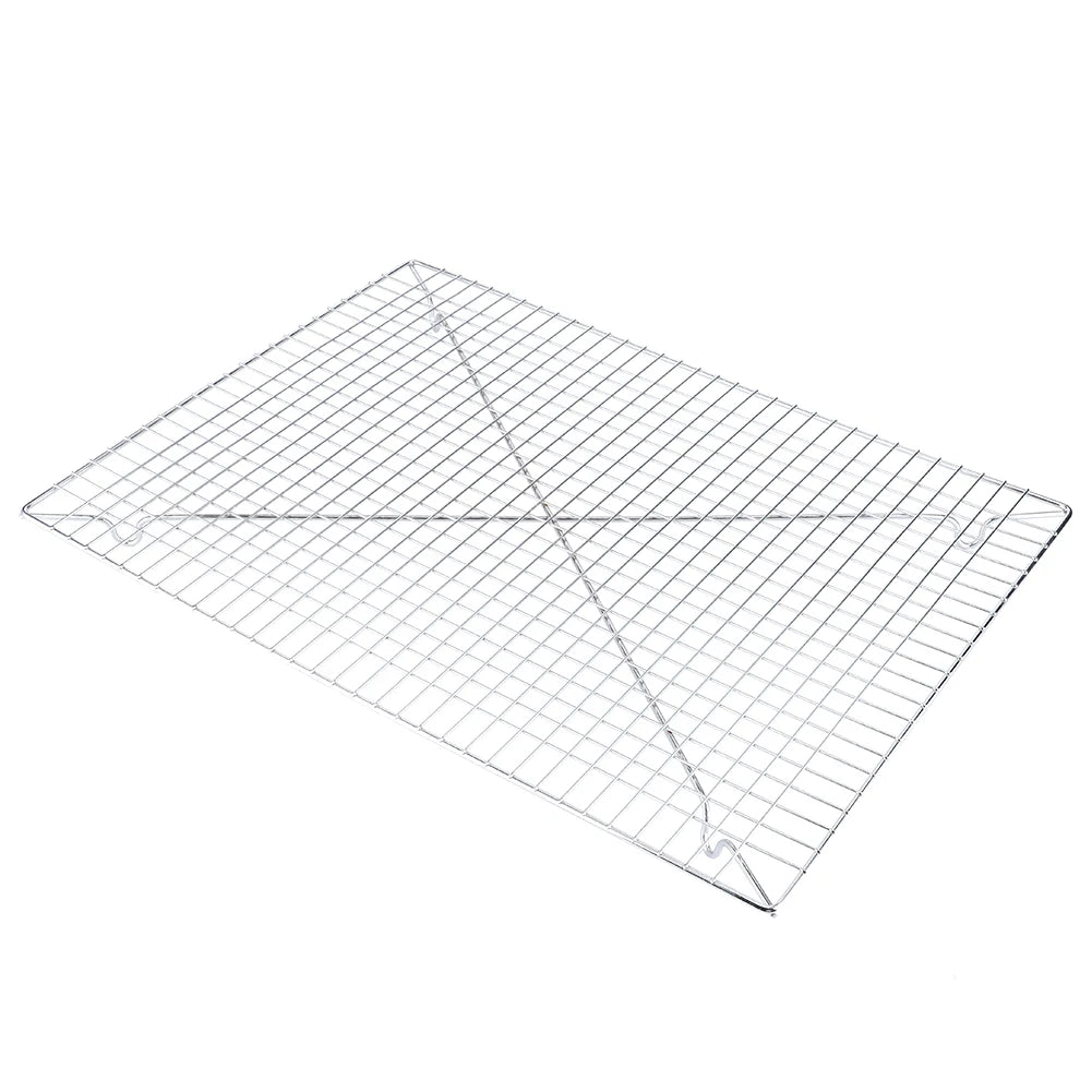 Baking Tools Cake Cooler Holder Non‑Stick Stainless Steel Baking Cake Breads Cooling Rack Kitchen Utensils 46x33x2.8cm HIP