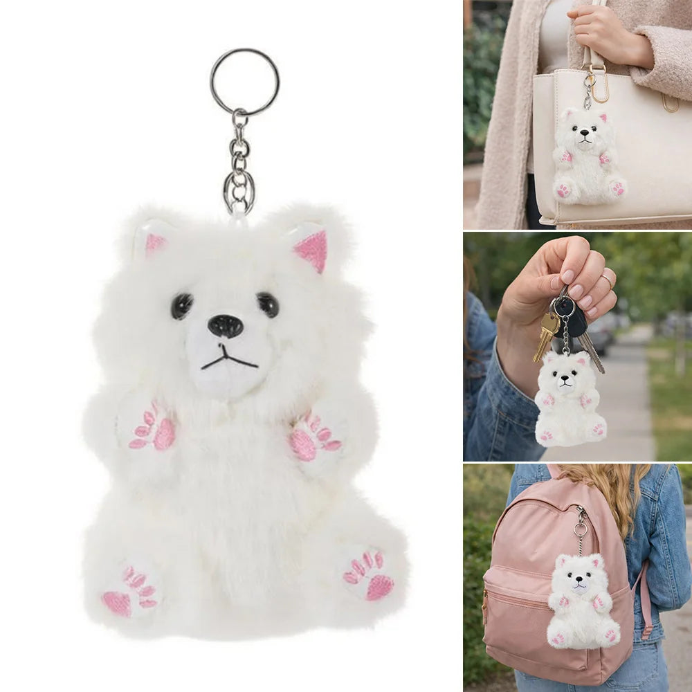 Samoyed Plush Toy – Realistic Soft Stuffed Dog Doll Stuffed Plush Toy HIP