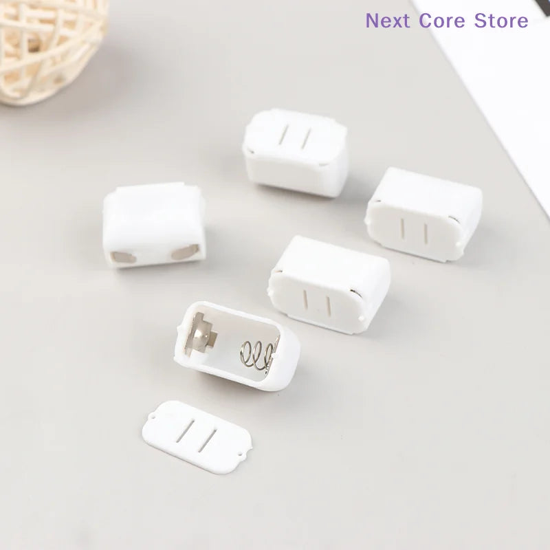 5-Pack AG13 LR44 Coin Cell Battery Storage Case Holder Battery Storage Case HIP