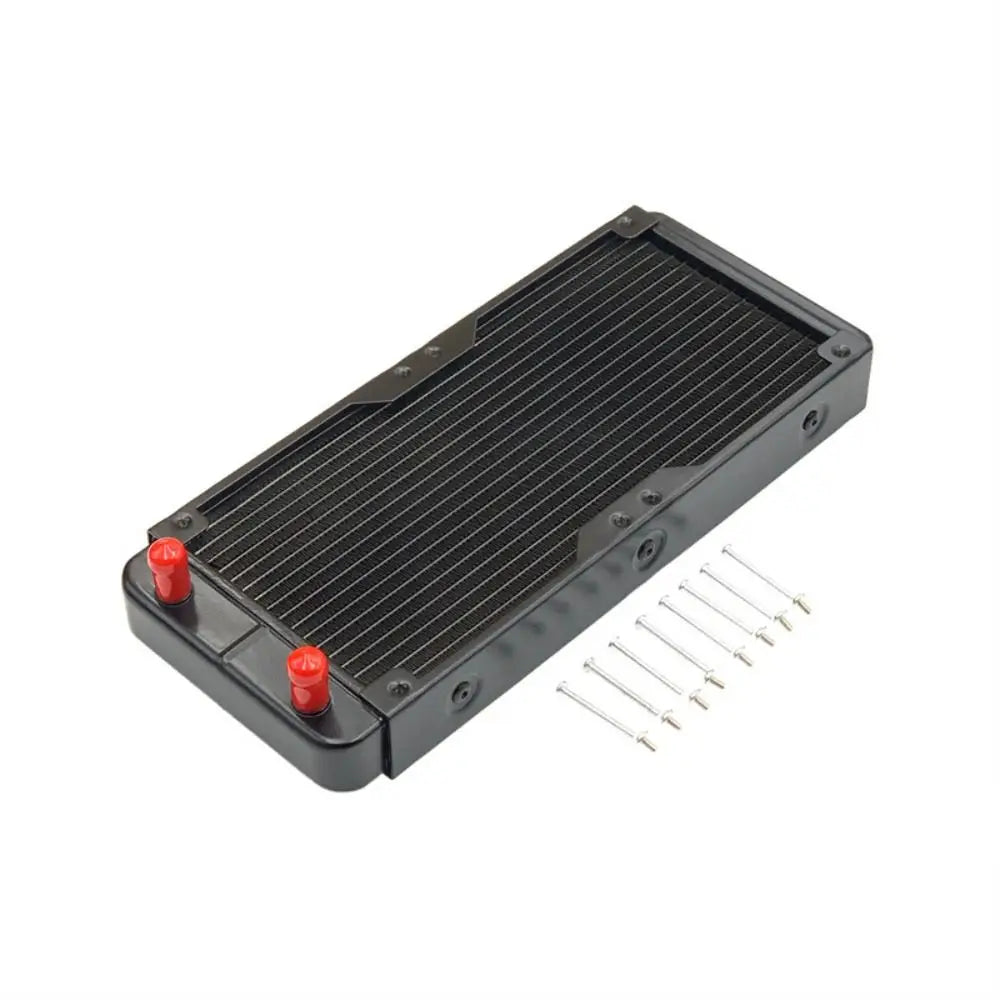 18-Tube Aluminum PC Water Cooling Radiator – Dense Fin Design Water Cooling Radiator HIP Default Title