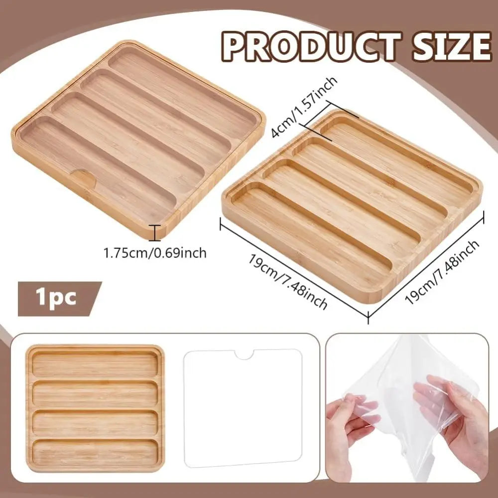 Wooden Watch Band Organizer – 4/8/9 Slots & Acrylic Lid Watch Band Organizer HIP