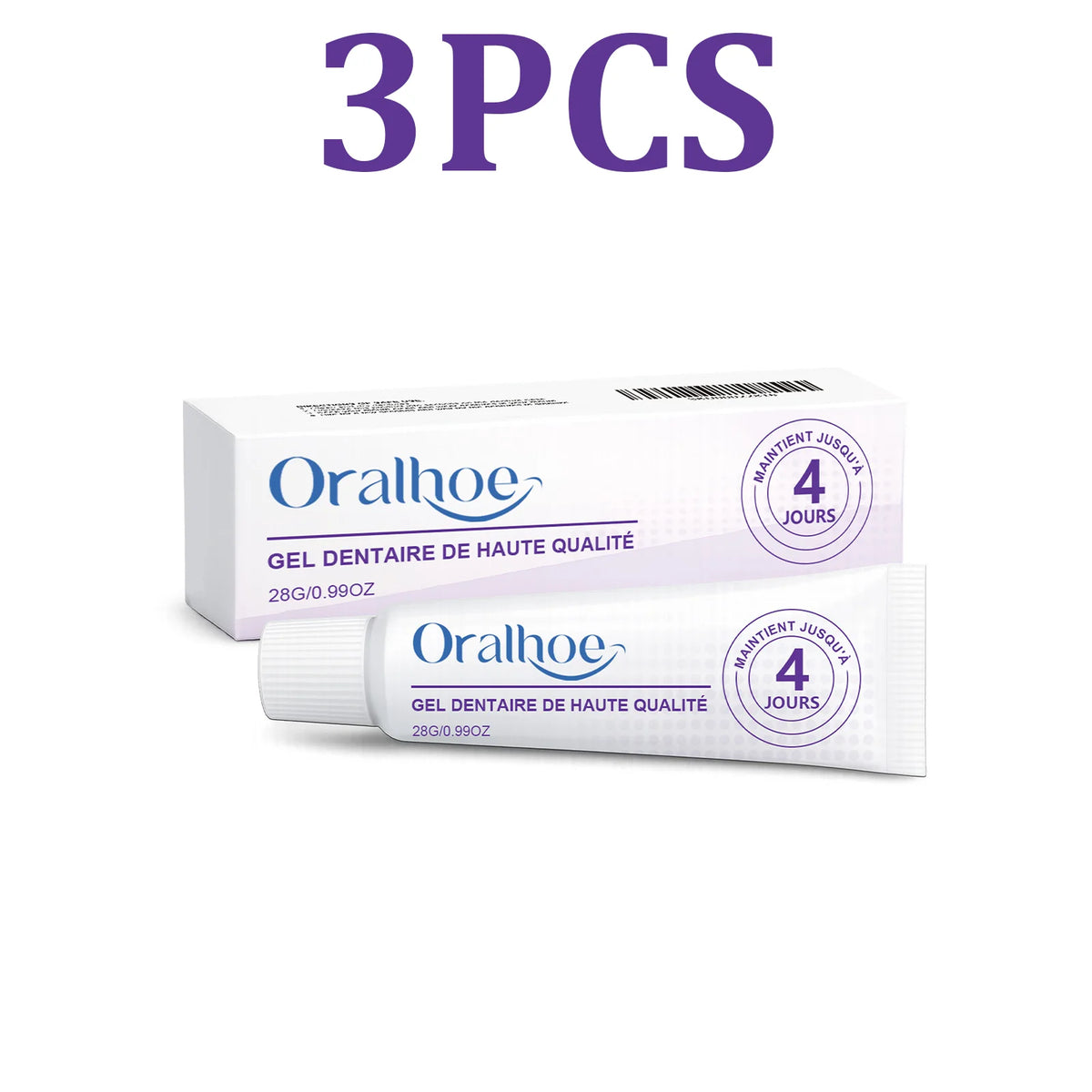 Denture Adhesive Cream – Strong All-Day Hold for Dentures Denture Adhesive Cream HIP 3PCS