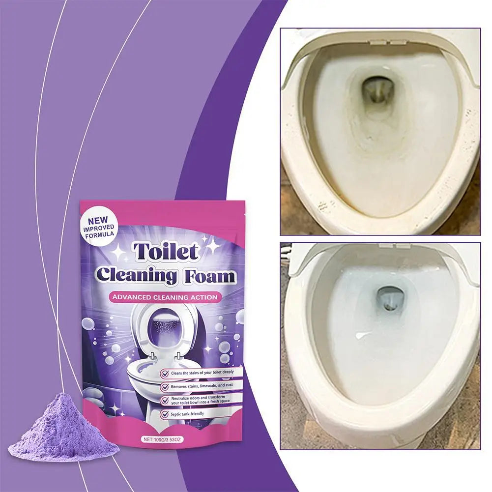 Toilet Decontamination Effervescent Tablets Effectively Remove Stubborn Dirt Eliminate Odors Without Residue & Irritation HIP