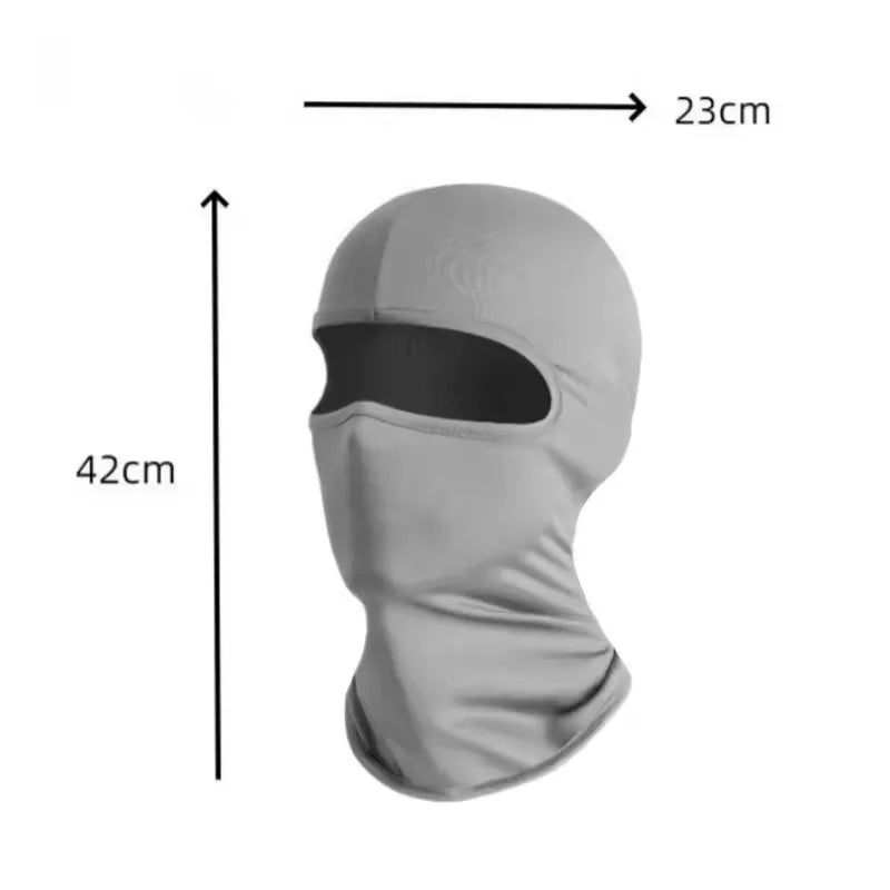 Breathable UV Ice Silk Face Mask & Neck Scarf – Men & Women Outdoor Face Scarf HIP