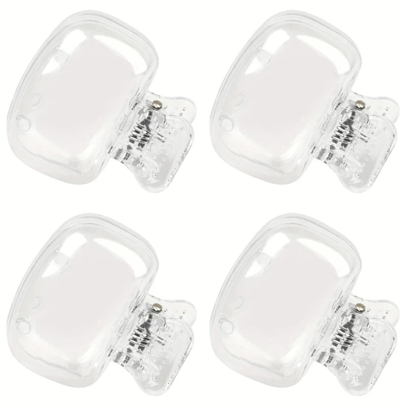 Travel Toothbrush Head Covers – Protective Caps 1/2/4/8 Pack Toothbrush Head Cover HIP C785 transparent 4pc